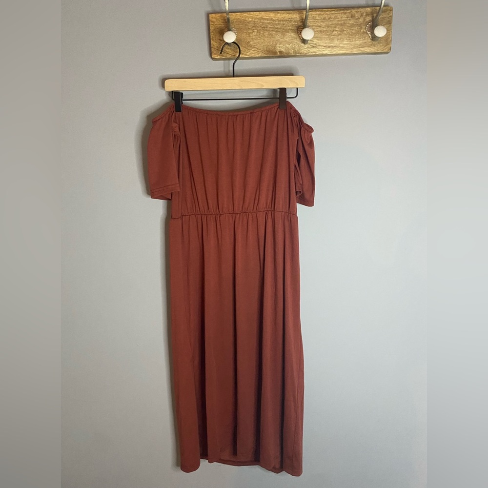 Burgundy dress size - L 8/10 (IT# 0037)